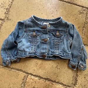 Oshkosh Baby Gosh Jean Jacket Size 9m - Half Jean Jacket Great Condition
